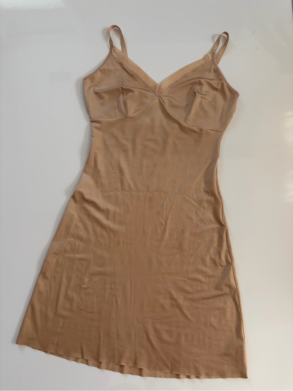 SPANX Simplicity Full Slip in Beige Size Large.